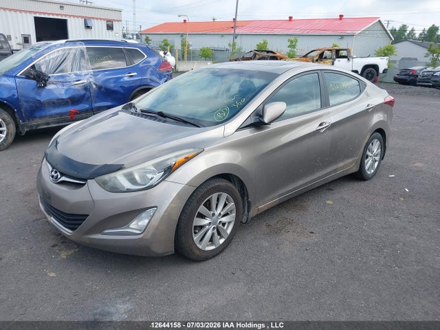 2014 Hyundai Elantra Gls მანქანა იყიდება აუქციონზე, vin: 5NPDH4AE9EH455371, აუქციონის ნომერი: 12644158