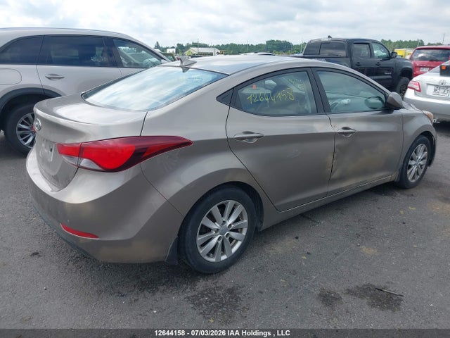 2014 Hyundai Elantra Gls მანქანა იყიდება აუქციონზე, vin: 5NPDH4AE9EH455371, აუქციონის ნომერი: 12644158