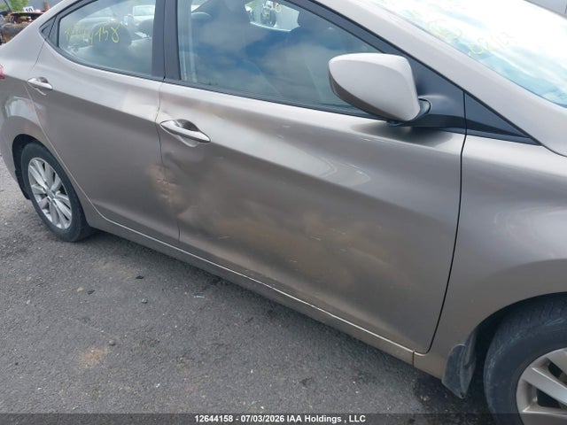 2014 Hyundai Elantra Gls მანქანა იყიდება აუქციონზე, vin: 5NPDH4AE9EH455371, აუქციონის ნომერი: 12644158