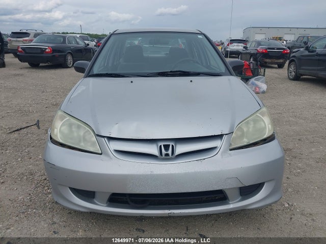 2005 Honda Civic Se მანქანა იყიდება აუქციონზე, vin: 2HGES16335H007360, აუქციონის ნომერი: 12649971