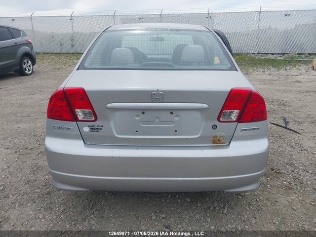 2005 Honda Civic Se მანქანა იყიდება აუქციონზე, vin: 2HGES16335H007360, აუქციონის ნომერი: 12649971