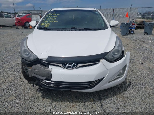 12649974 :رقم المزاد ، KMHDH4AH4FU449913 vin ، 2015 Hyundai Elantra Se/sport/limited مزاد بيع
