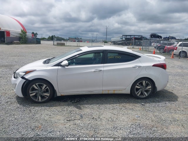 12649974 :رقم المزاد ، KMHDH4AH4FU449913 vin ، 2015 Hyundai Elantra Se/sport/limited مزاد بيع