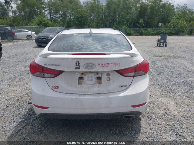 12649974 :رقم المزاد ، KMHDH4AH4FU449913 vin ، 2015 Hyundai Elantra Se/sport/limited مزاد بيع