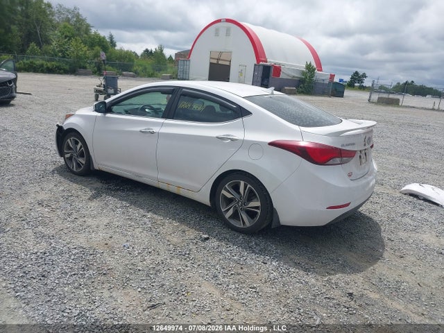 12649974 :رقم المزاد ، KMHDH4AH4FU449913 vin ، 2015 Hyundai Elantra Se/sport/limited مزاد بيع