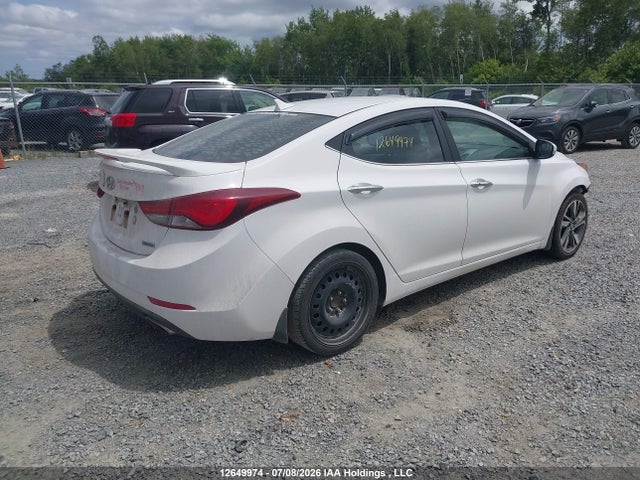 12649974 :رقم المزاد ، KMHDH4AH4FU449913 vin ، 2015 Hyundai Elantra Se/sport/limited مزاد بيع