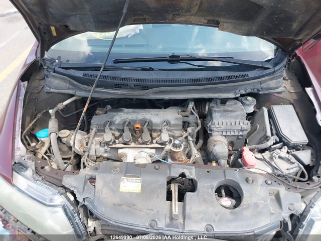 2013 Honda Civic Ex მანქანა იყიდება აუქციონზე, vin: 2HGFB2F56DH002261, აუქციონის ნომერი: 12649990