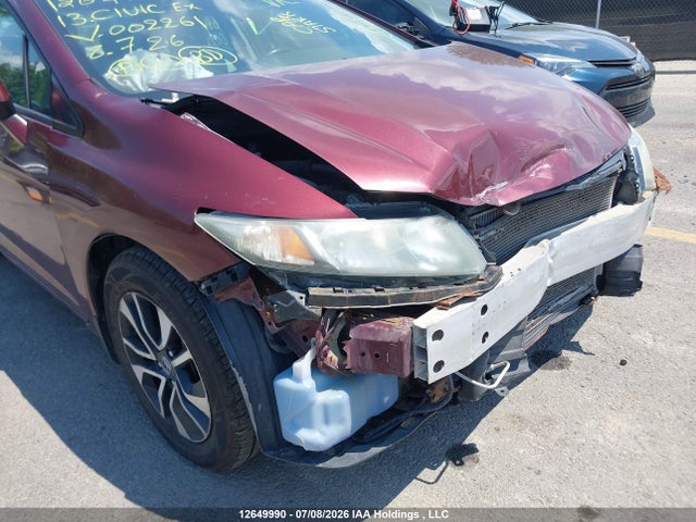 2013 Honda Civic Ex მანქანა იყიდება აუქციონზე, vin: 2HGFB2F56DH002261, აუქციონის ნომერი: 12649990