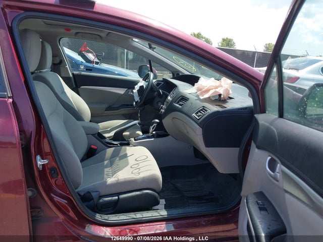 2013 Honda Civic Ex მანქანა იყიდება აუქციონზე, vin: 2HGFB2F56DH002261, აუქციონის ნომერი: 12649990