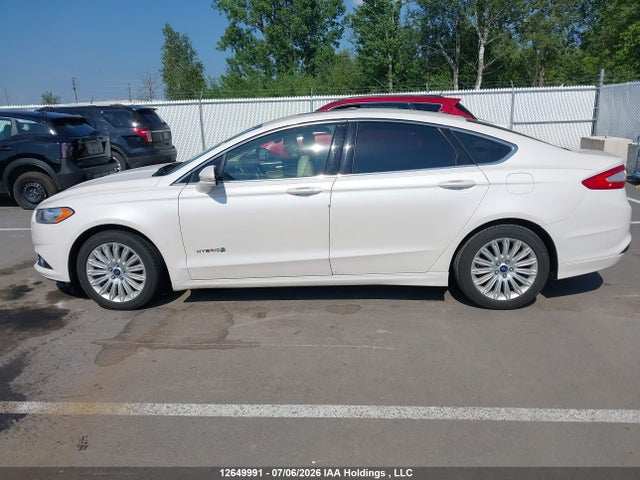 12649991 :رقم المزاد ، 3FA6P0LU2DR355140 vin ، 2013 Ford Fusion Hybrid Se مزاد بيع