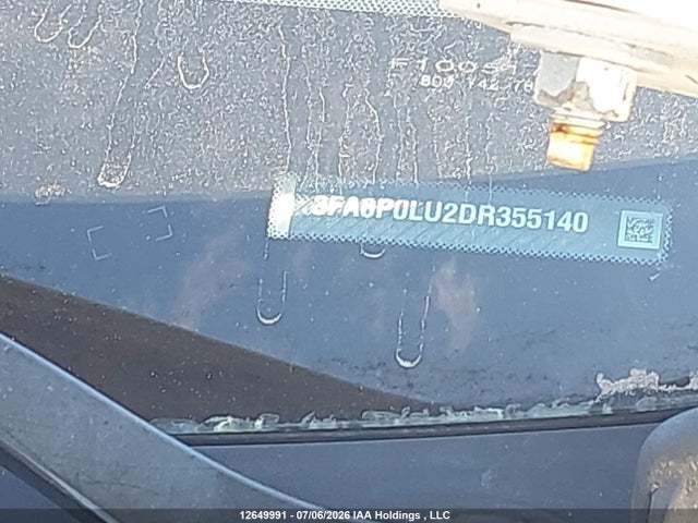 12649991 :رقم المزاد ، 3FA6P0LU2DR355140 vin ، 2013 Ford Fusion Hybrid Se مزاد بيع