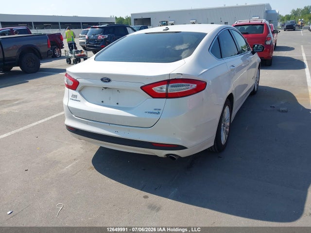 12649991 :رقم المزاد ، 3FA6P0LU2DR355140 vin ، 2013 Ford Fusion Hybrid Se مزاد بيع