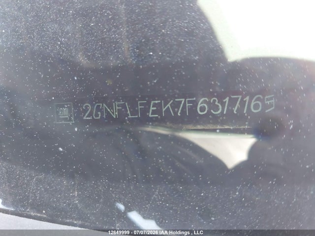 Aukcja sprzedaży 2015 Chevrolet Equinox Lt, vin: 2GNFLFEK7F6317165, numer aukcji: 12649999