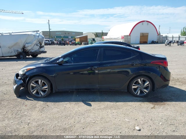 12650021 :رقم المزاد ، KMHDH4AH4GU594628 vin ، 2016 Hyundai Elantra Se/sport/limited مزاد بيع