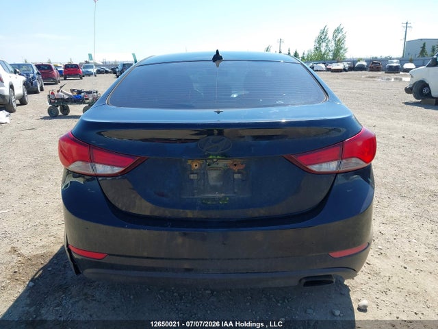 12650021 :رقم المزاد ، KMHDH4AH4GU594628 vin ، 2016 Hyundai Elantra Se/sport/limited مزاد بيع
