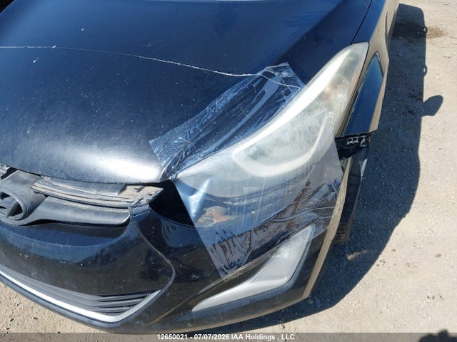 12650021 :رقم المزاد ، KMHDH4AH4GU594628 vin ، 2016 Hyundai Elantra Se/sport/limited مزاد بيع