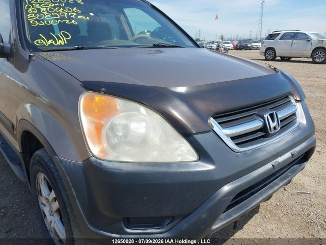 2003 Honda Cr-v Ex მანქანა იყიდება აუქციონზე, vin: JHLRD78843C806606, აუქციონის ნომერი: 12650028
