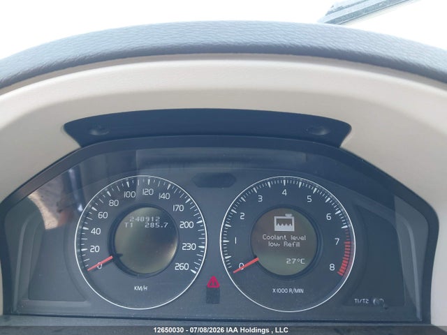 12650030 :رقم المزاد ، YV1BW982781038889 vin ، 2008 Volvo V70 3.2 مزاد بيع