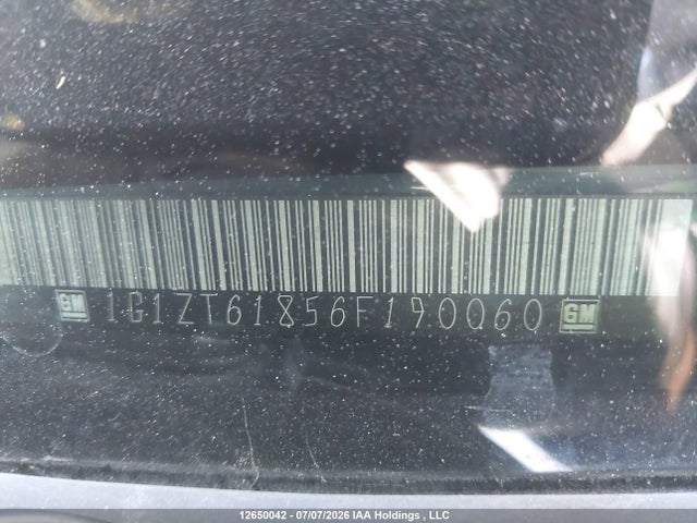 12650042 :رقم المزاد ، 1G1ZT61856F190060 vin ، 2006 Chevrolet Malibu Maxx Lt مزاد بيع