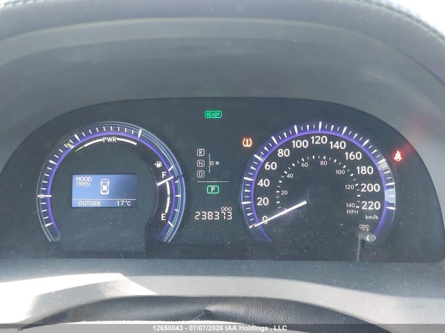 Aukcja sprzedaży 2010 Lexus Hs 250h, vin: JTHBB1BA2A2007888, numer aukcji: 12650043