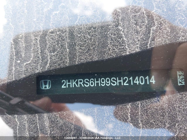 2025 Honda Cr-v Hybrid მანქანა იყიდება აუქციონზე, vin: 2HKRS6H99SH214014, აუქციონის ნომერი: 12650097