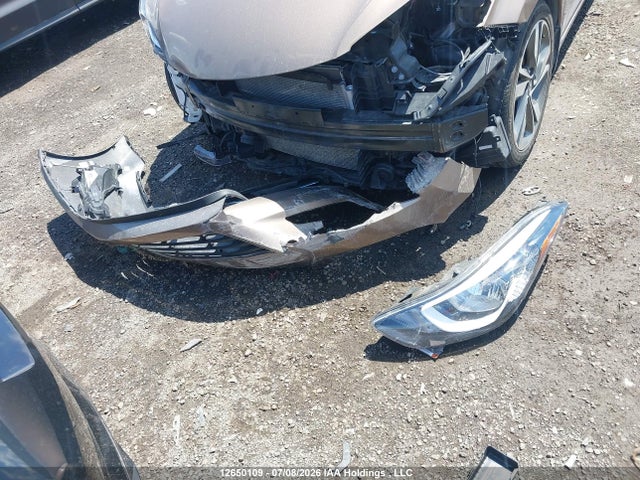 12650109 :رقم المزاد ، KMHDH4AH4FU388644 vin ، 2015 Hyundai Elantra Gls مزاد بيع