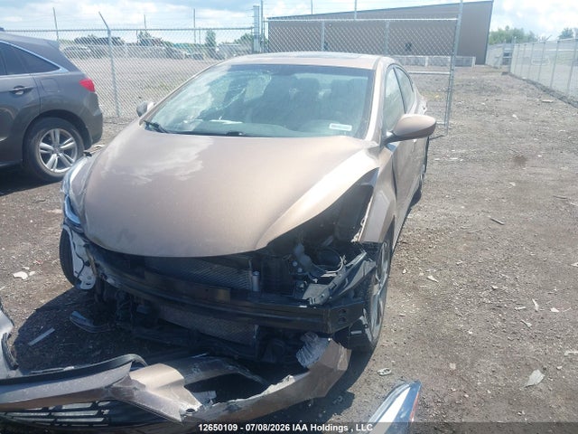 12650109 :رقم المزاد ، KMHDH4AH4FU388644 vin ، 2015 Hyundai Elantra Gls مزاد بيع