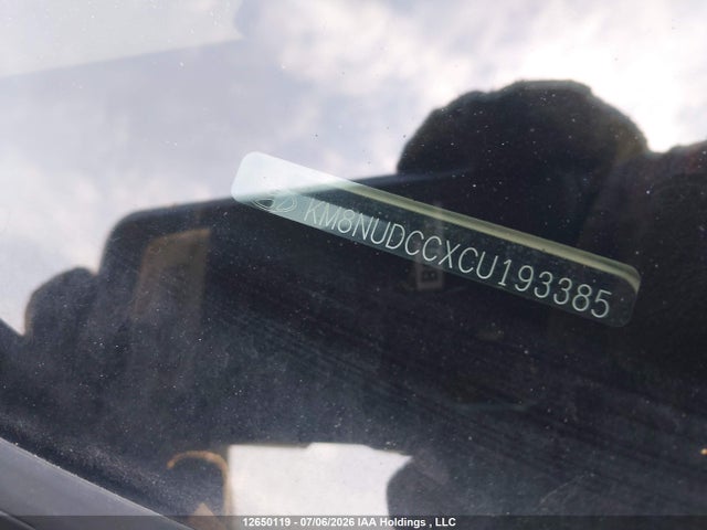12650119 :رقم المزاد ، KM8NUDCCXCU193385 vin ، 2012 Hyundai Veracruz Limited مزاد بيع