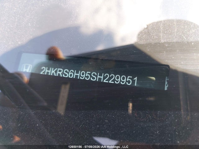 Продажа на аукционе авто 2025 Honda Cr-v Touring Hybrid, vin: 2HKRS6H95SH229951, номер лота: 12650156
