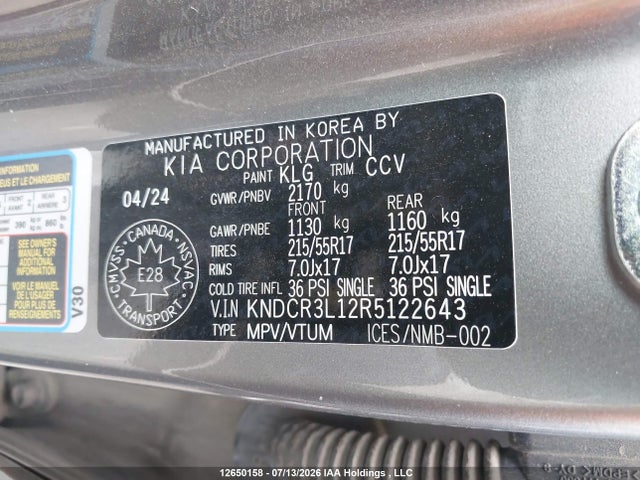 KIA Niro Ev Wind/wind+ 2024 KNDCR3L12R5122643 Image 9