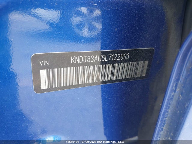 Продажа на аукционе авто 2020 Kia Soul Ex/ex Anniversary Edition/ex Limited/ex Premium/ex+/gt-line Limited/gt-line Premium, vin: KNDJ33AU5L7122993, номер лота: 12650161