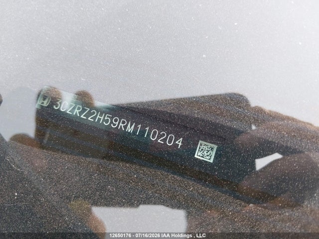 3CZRZ2H59RM110204 Honda Hr-v Sport-b