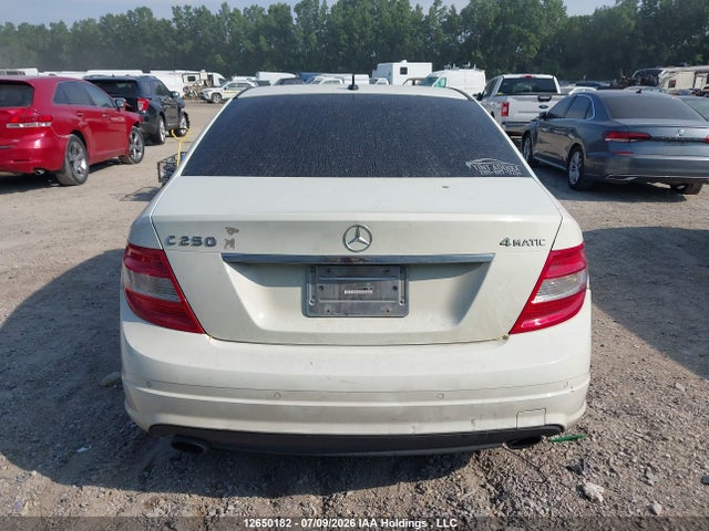 2011 Mercedes-benz C-class მანქანა იყიდება აუქციონზე, vin: WDDGF8FB9BA523735, აუქციონის ნომერი: 12650182