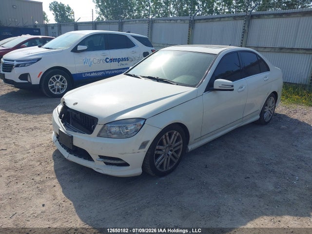 2011 Mercedes-benz C-class მანქანა იყიდება აუქციონზე, vin: WDDGF8FB9BA523735, აუქციონის ნომერი: 12650182