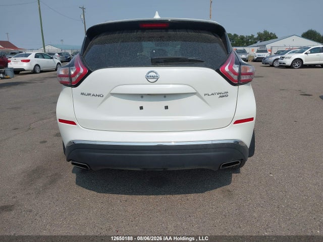 5N1AZ2MH8GN141719 Nissan Murano Platinum/sl/sv