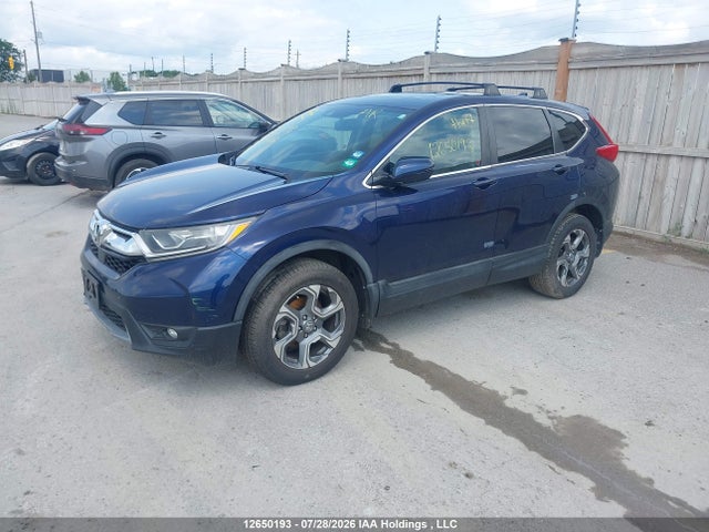 2HKRW2H89JH103725 Honda Cr-v Ex-l
