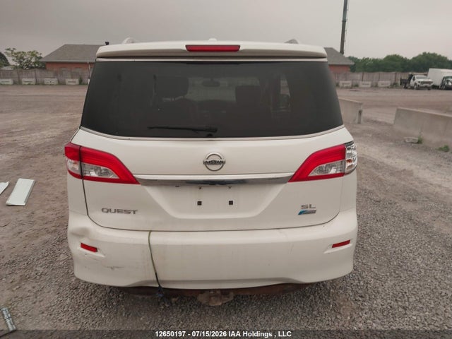 Продажа на аукционе авто 2013 Nissan Quest 3.5 S, vin: JN8AE2KPXD9060160, номер лота: 12650197