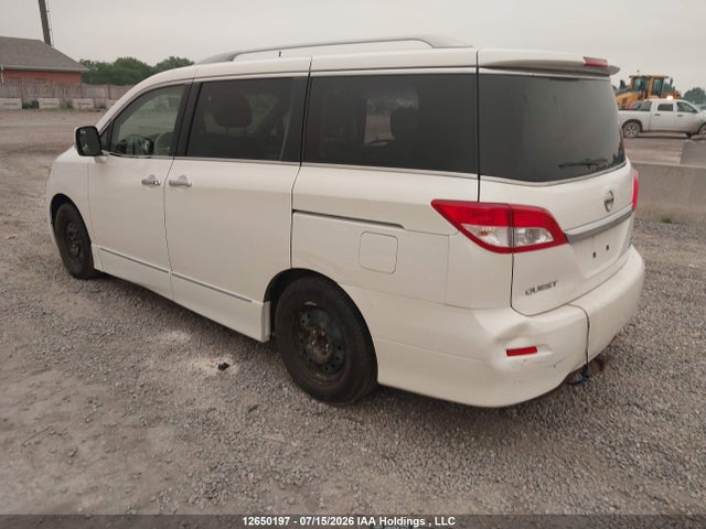 Продажа на аукционе авто 2013 Nissan Quest 3.5 S, vin: JN8AE2KPXD9060160, номер лота: 12650197