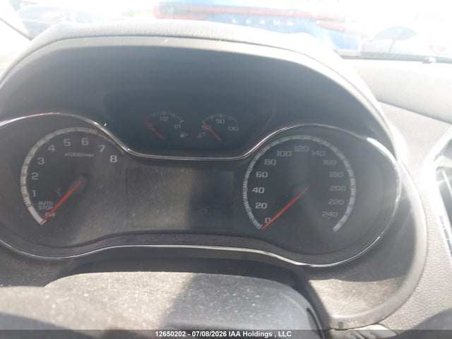 12650202 :رقم المزاد ، 1G1BF5SM1J7210905 vin ، 2018 Chevrolet Cruze Premier Auto مزاد بيع
