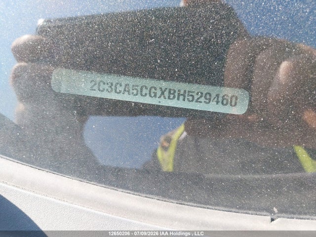Продажа на аукционе авто 2011 Chrysler 300 Limited, vin: 2C3CA5CGXBH529460, номер лота: 12650206