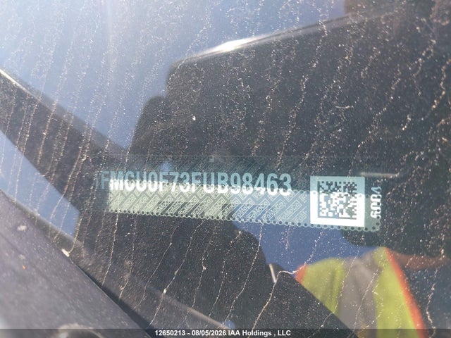 12650213 :رقم المزاد ، 1FMCU0F73FUB98463 vin ، 2015 Ford Escape S مزاد بيع