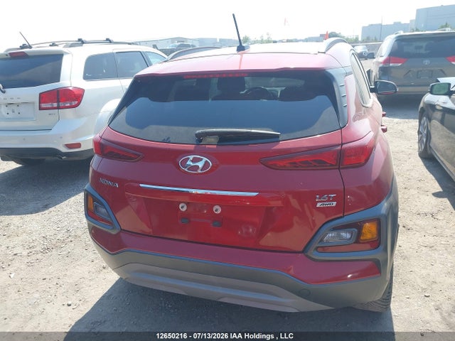 12650216 :رقم المزاد ، KM8K3CA59KU328116 vin ، 2019 Hyundai Kona 1.6t Trend مزاد بيع