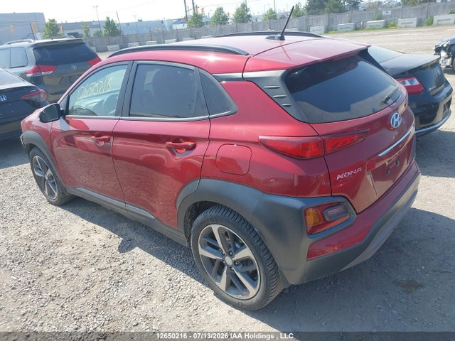 12650216 :رقم المزاد ، KM8K3CA59KU328116 vin ، 2019 Hyundai Kona 1.6t Trend مزاد بيع