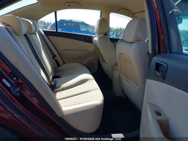 12650221 :رقم المزاد ، 5NPET4AC2AH601685 vin ، 2010 Hyundai Sonata Gl مزاد بيع