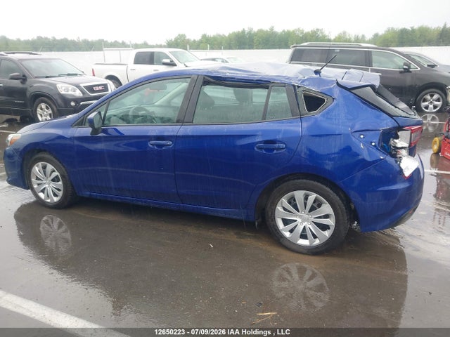 12650223 :رقم المزاد ، 4S3GTAB62N3711377 vin ، 2022 Subaru Impreza مزاد بيع
