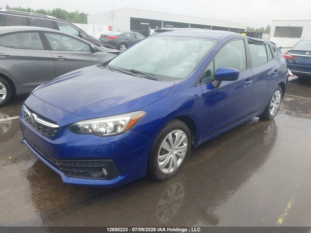 12650223 :رقم المزاد ، 4S3GTAB62N3711377 vin ، 2022 Subaru Impreza مزاد بيع