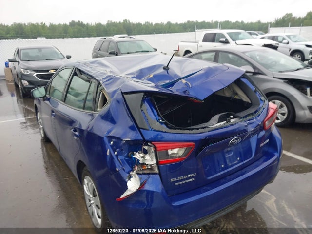 12650223 :رقم المزاد ، 4S3GTAB62N3711377 vin ، 2022 Subaru Impreza مزاد بيع