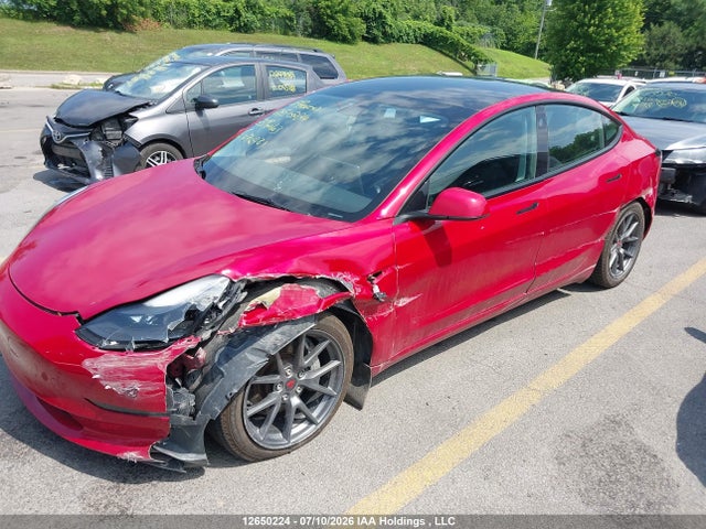 2023 Tesla Model 3 მანქანა იყიდება აუქციონზე, vin: 5YJ3E1EA2PF476431, აუქციონის ნომერი: 12650224