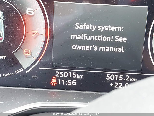 12650237 :رقم المزاد ، WA14AAFY5S2056616 vin ، 2025 Audi Q5 45 Progressiv مزاد بيع