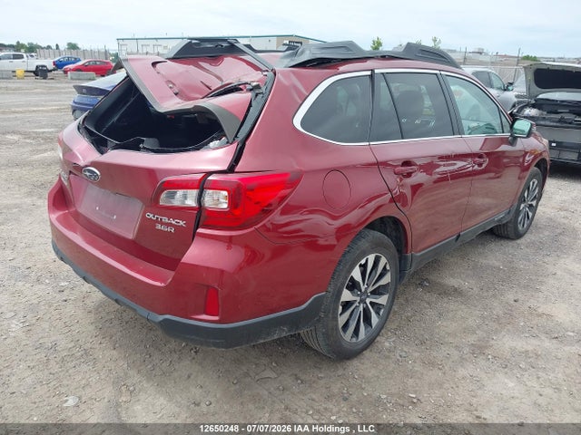 Продаж на аукціоні авто 2016 Subaru Outback 3.6r Limited, vin: 4S4BSFNC0G3353870, номер лоту: 12650248